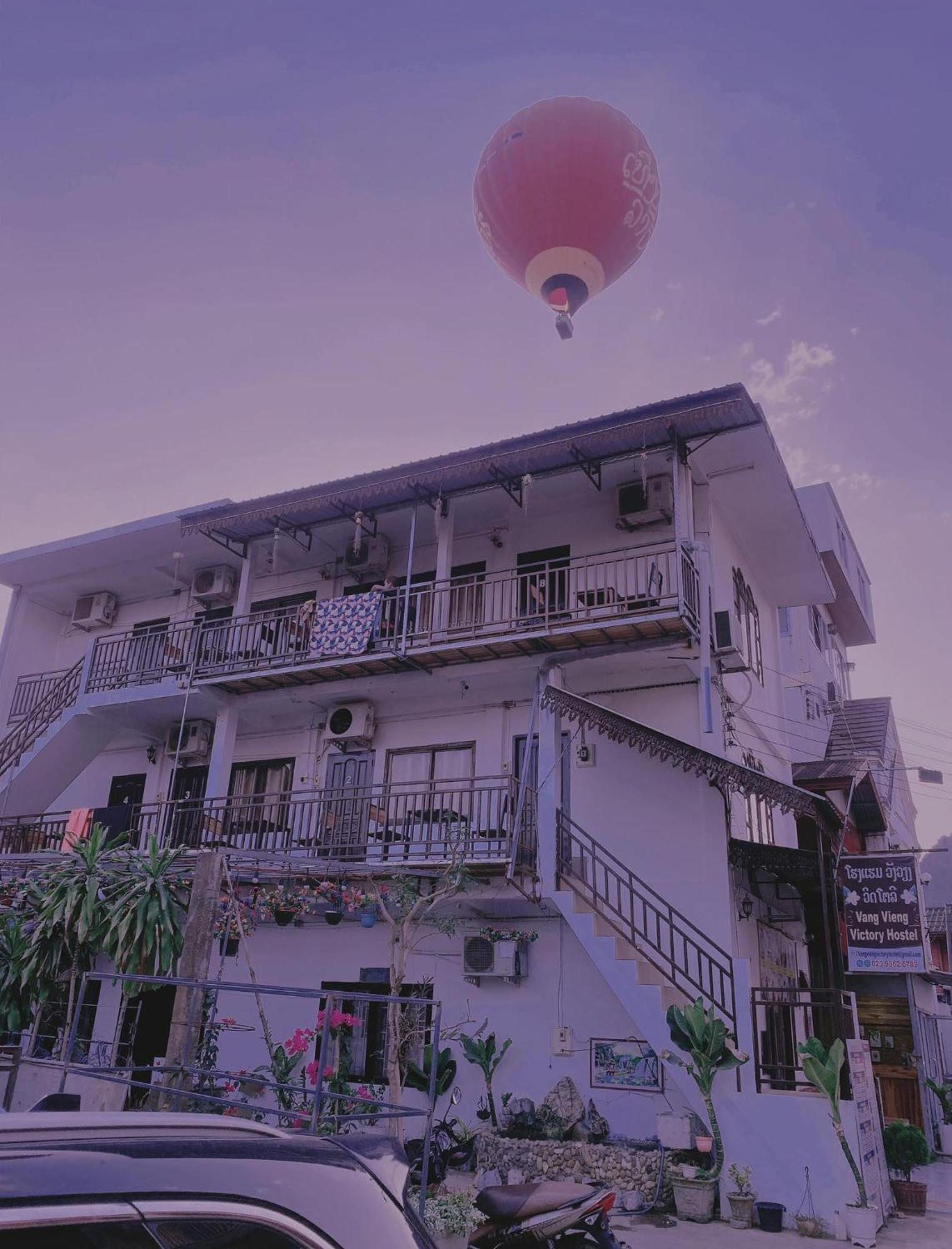 Vang Vieng Victory Hostel ภายนอก รูปภาพ