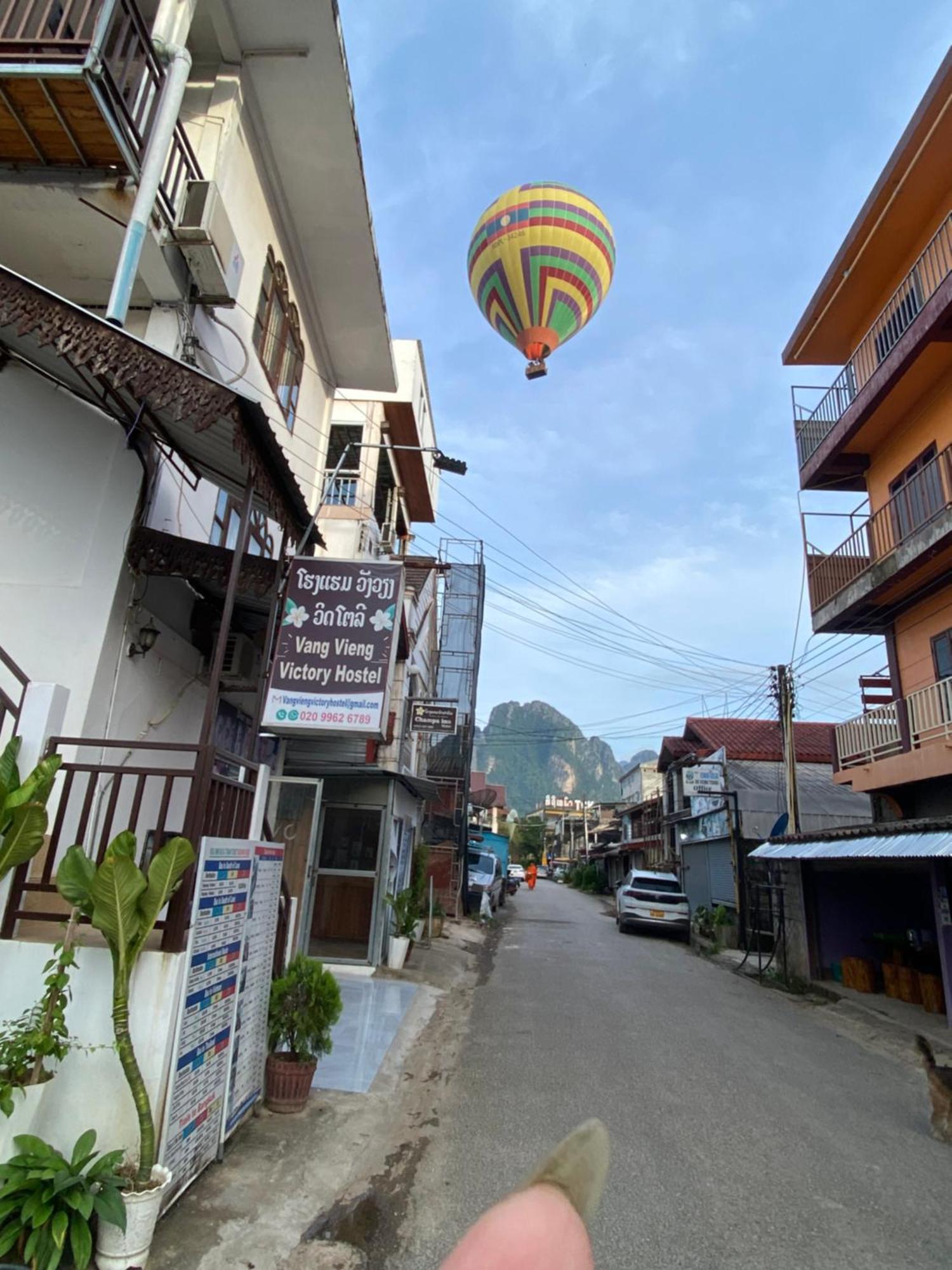 Vang Vieng Victory Hostel ภายนอก รูปภาพ